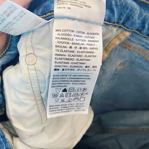 Levi’s 501 High Rise Straight Leg Mom Jeans - Picture 6 of 8